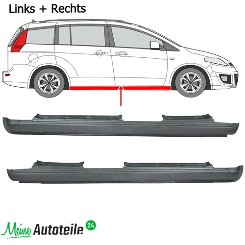 Schweller reparaturblech - 2x,