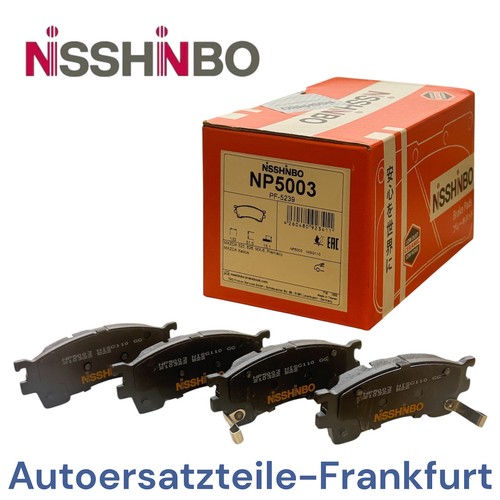 Nisshinbo bremsbeläge vorne - nisshinbo,